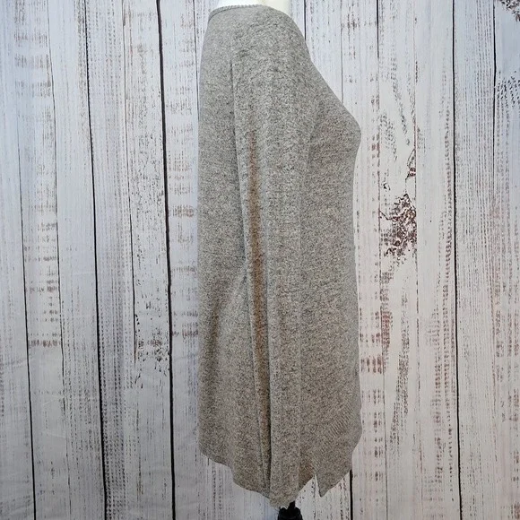 Anthropologie COA Tunic Top XS Asymmetrical Tiered Hem Long Sleeve Eclectic Edgy - Picture 6 of 8